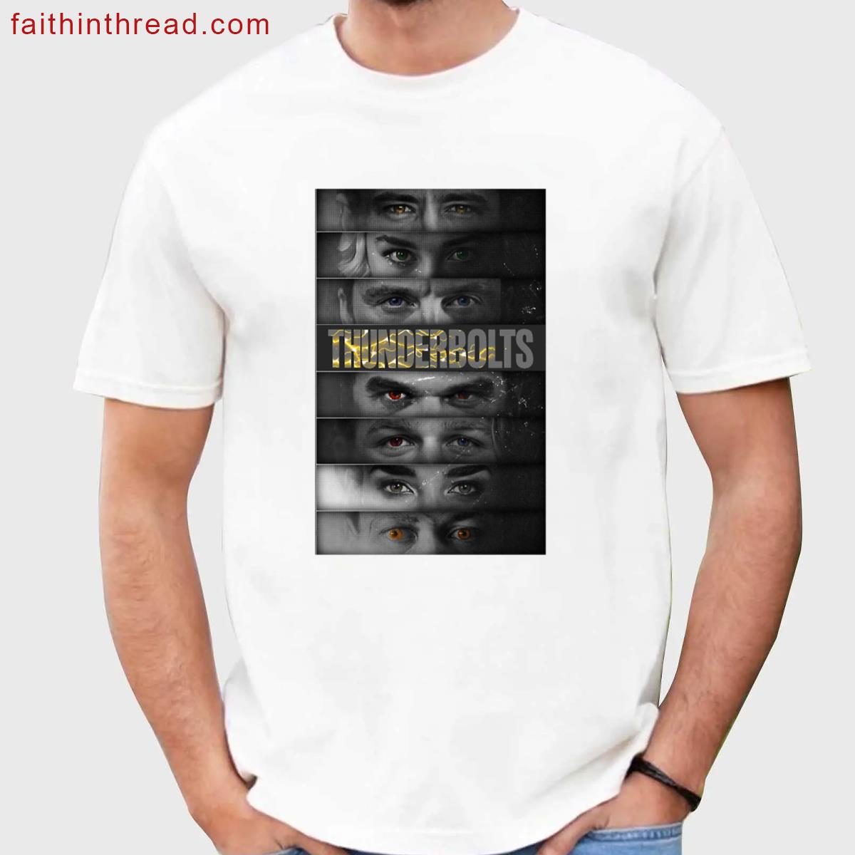 Thunderbolts Oversized Graphic Tee Shirt