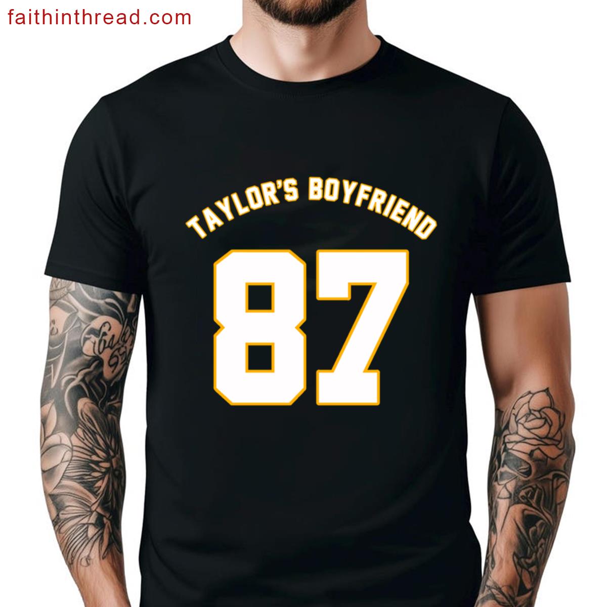 Travis Kelce 87 Jersey Tee Shirt