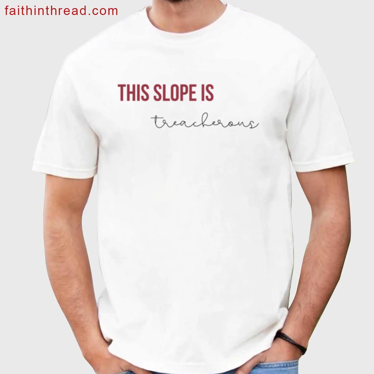 Treacherous Slope Oversized Shirt