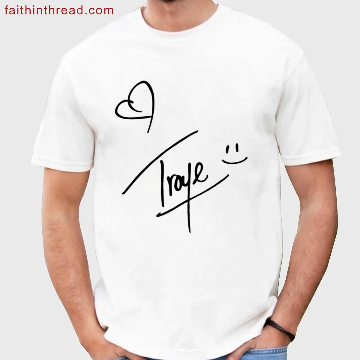 Troye Signature Fashion Tee Shirt