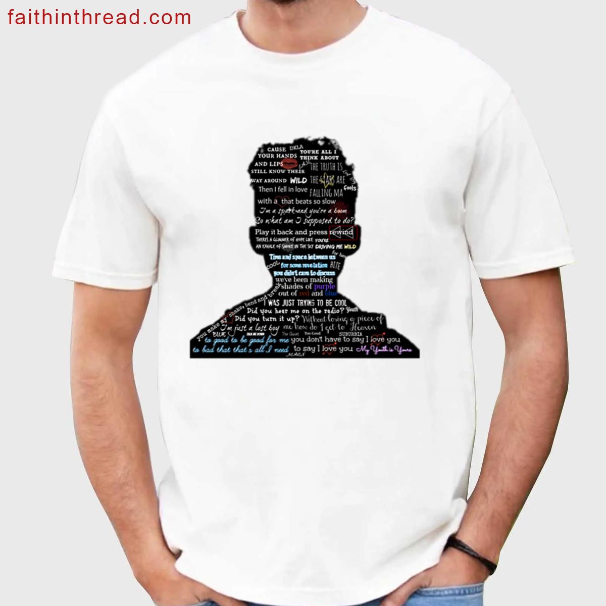 Troye Sivan Lyric Graphic Tee Shirt