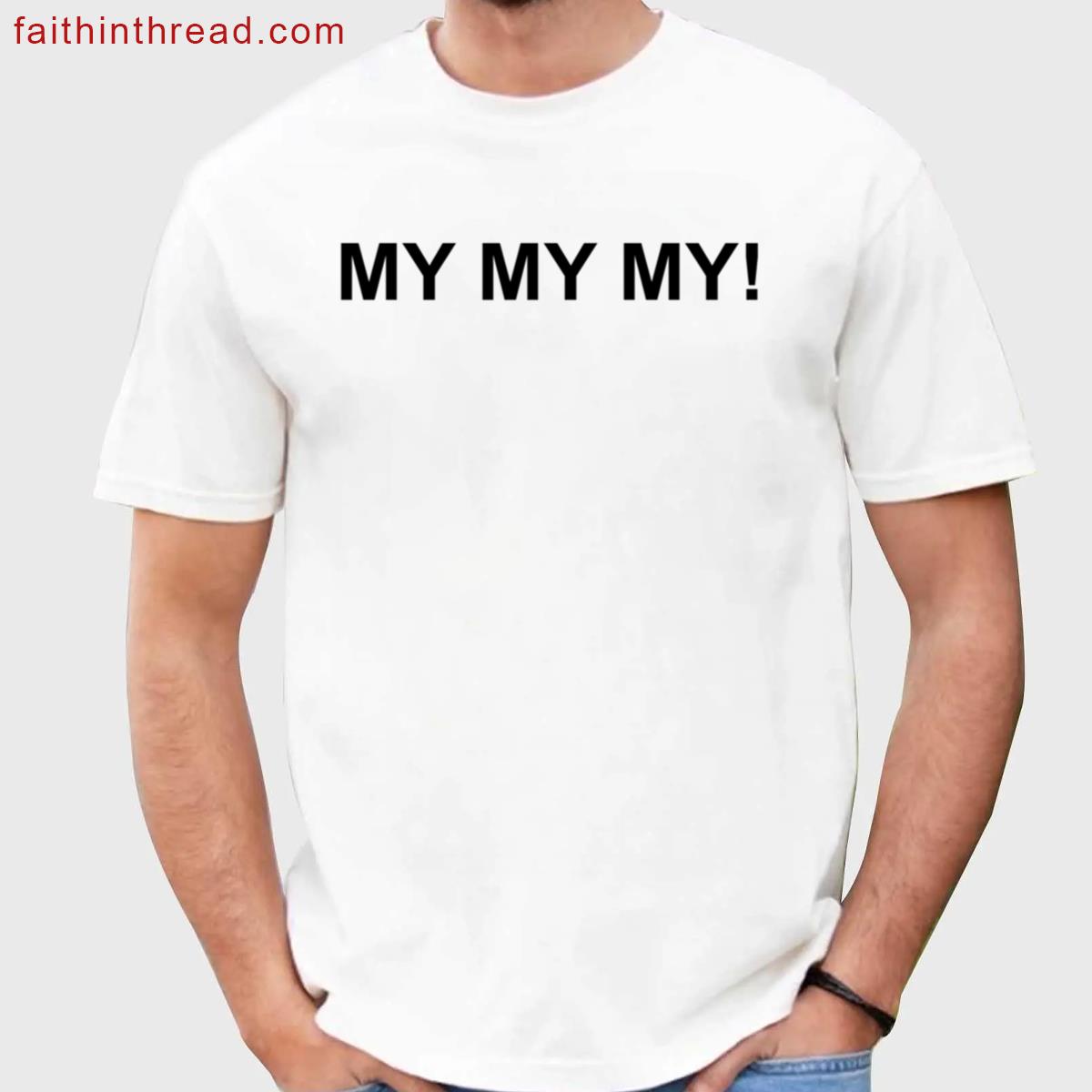 Troye Sivan My My My White Tee Shirt