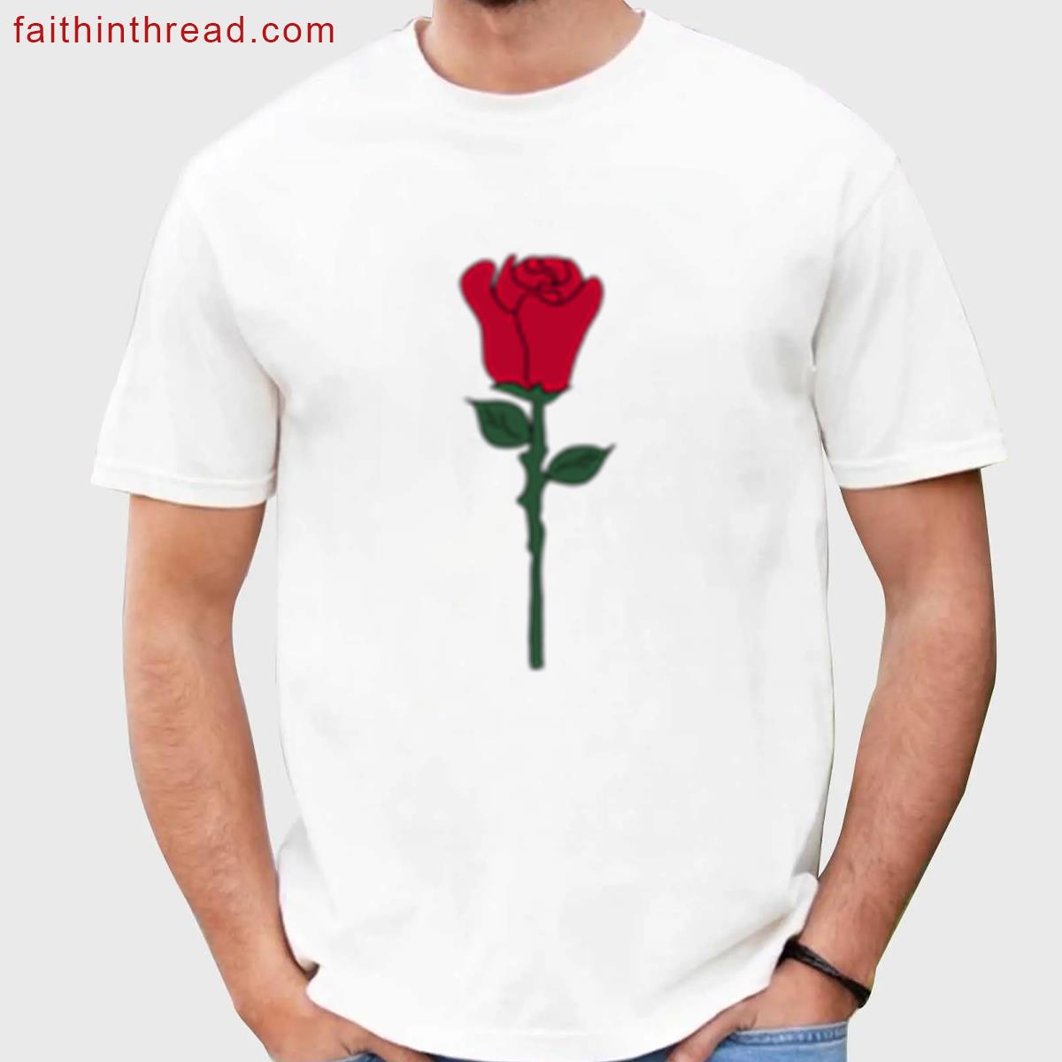 Troye Sivan Rose Floral Tee Shirt