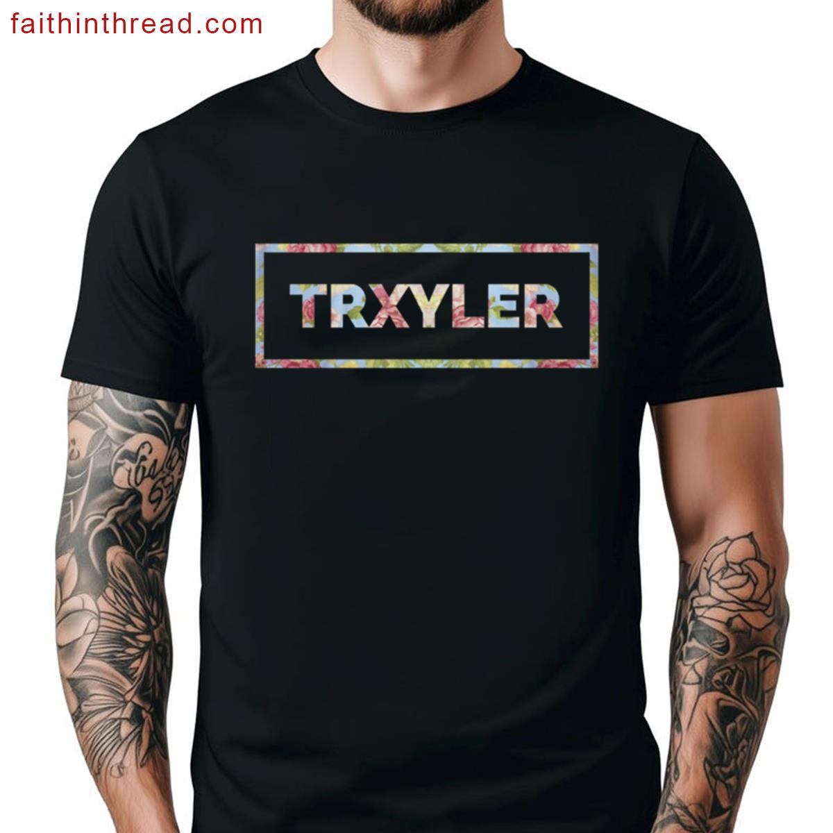 Trxyler Fitted Graphic Tee Shirt