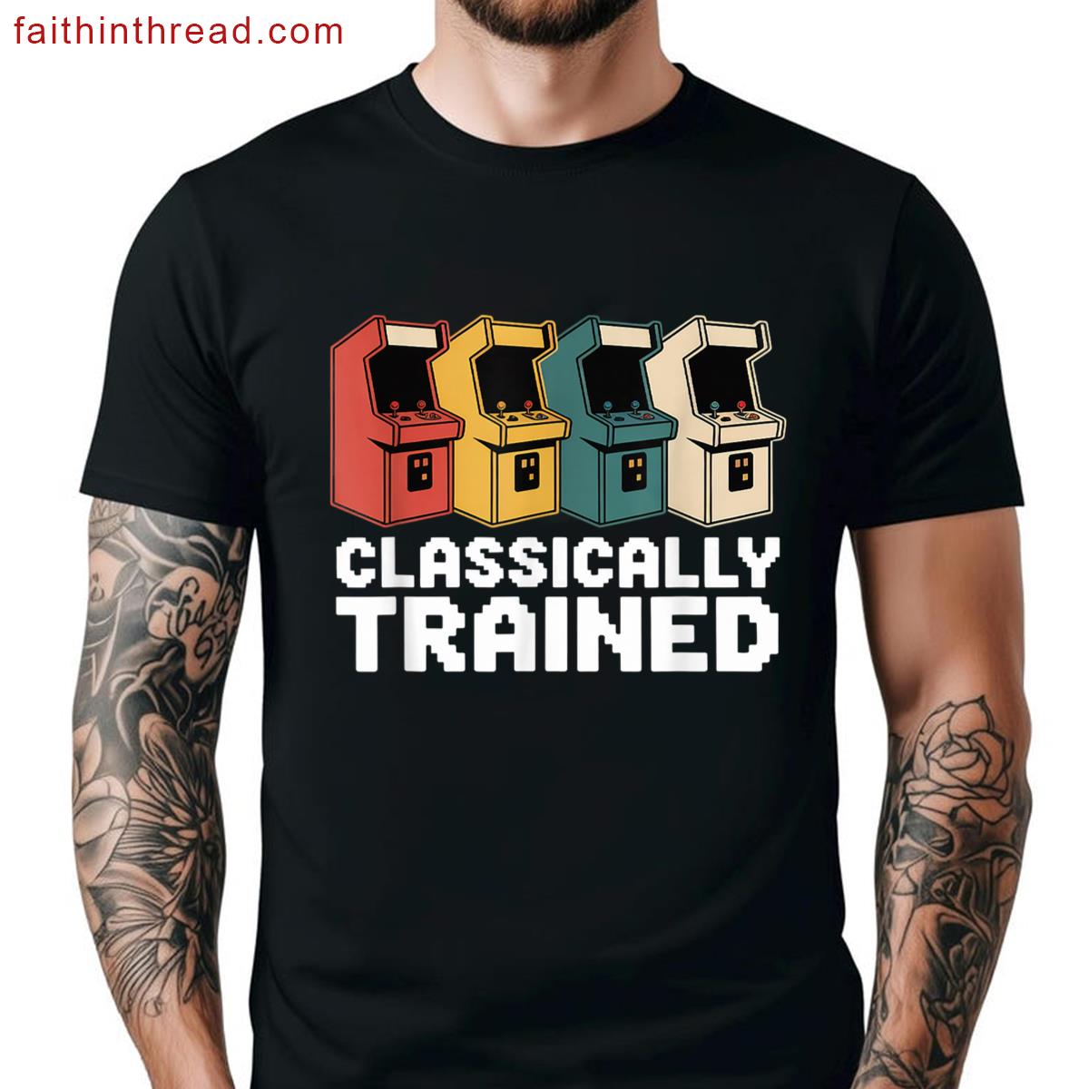 Vintage Arcade Cabinet Gamer Tee Shirt
