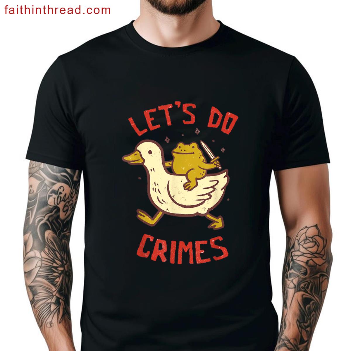 Vintage Duck Frog Meme Shirt