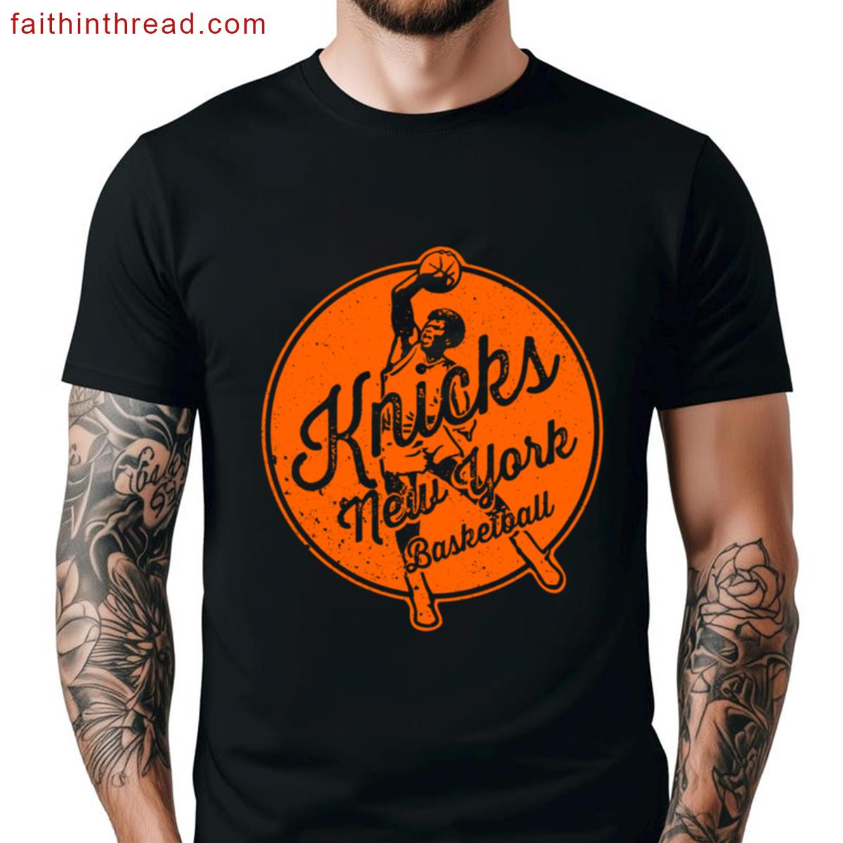 Vintage Knicks Graphic Tee Shirt