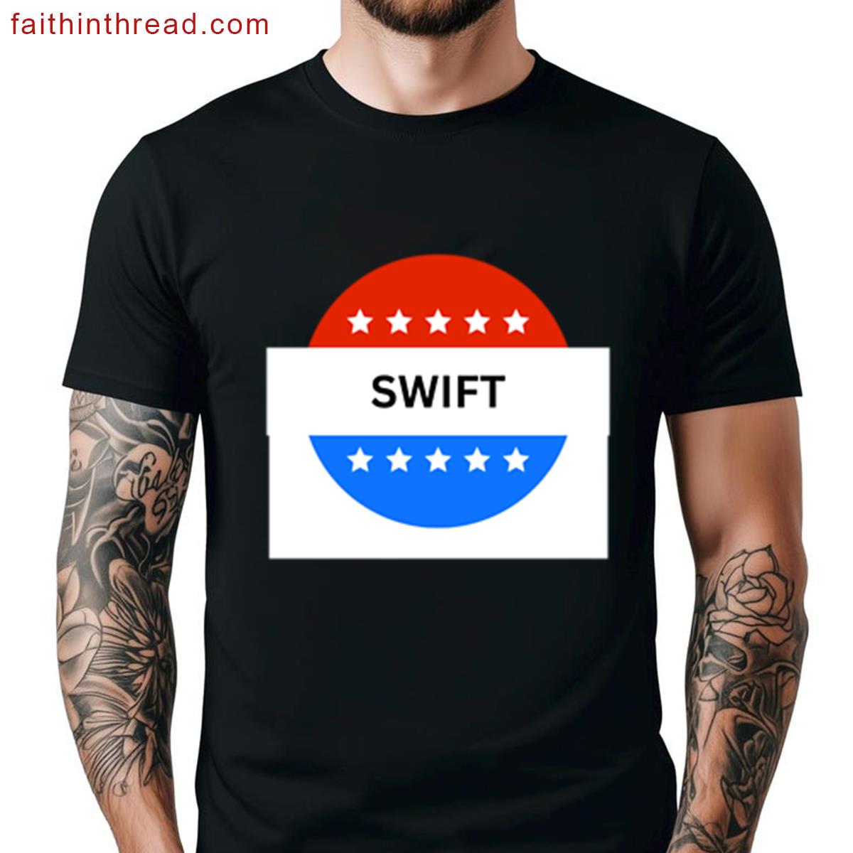 Vote Swift Graphic Tee Shirt