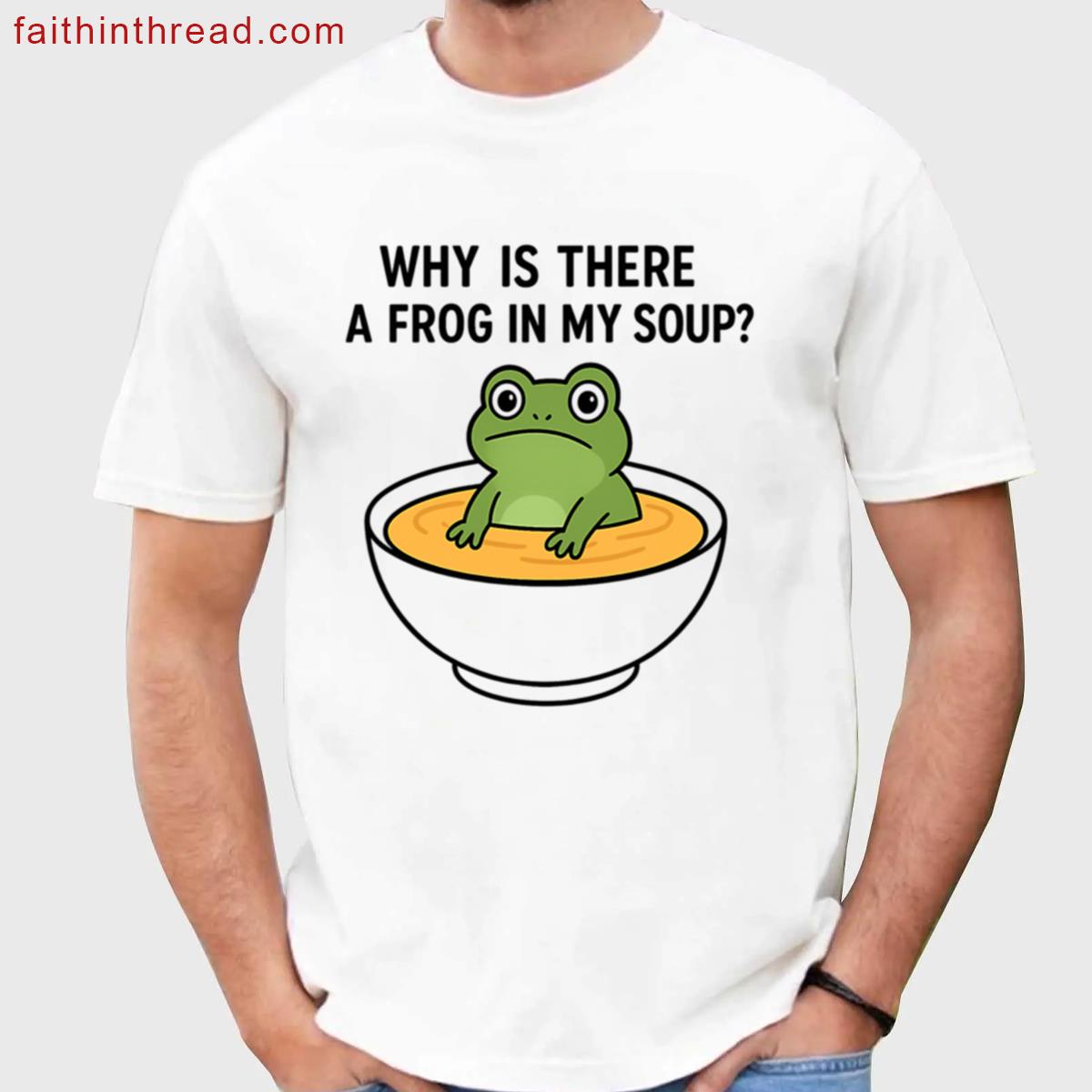 Why Is There A Frog Apparel Shirt