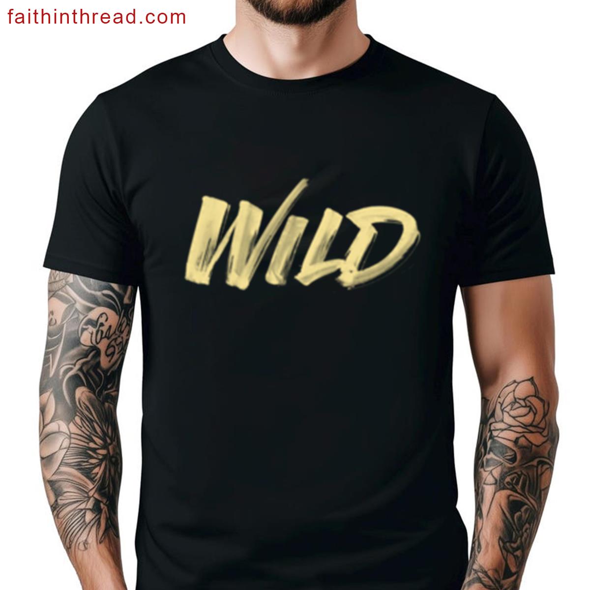 Wild Oversized Graphic Tee Stylish Shirt