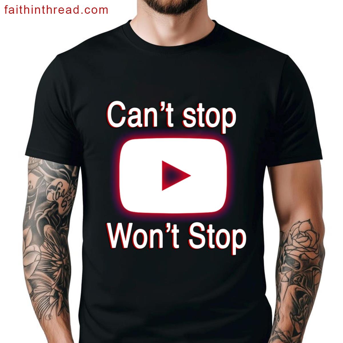 Youtube Love Casual Wear Shirt
