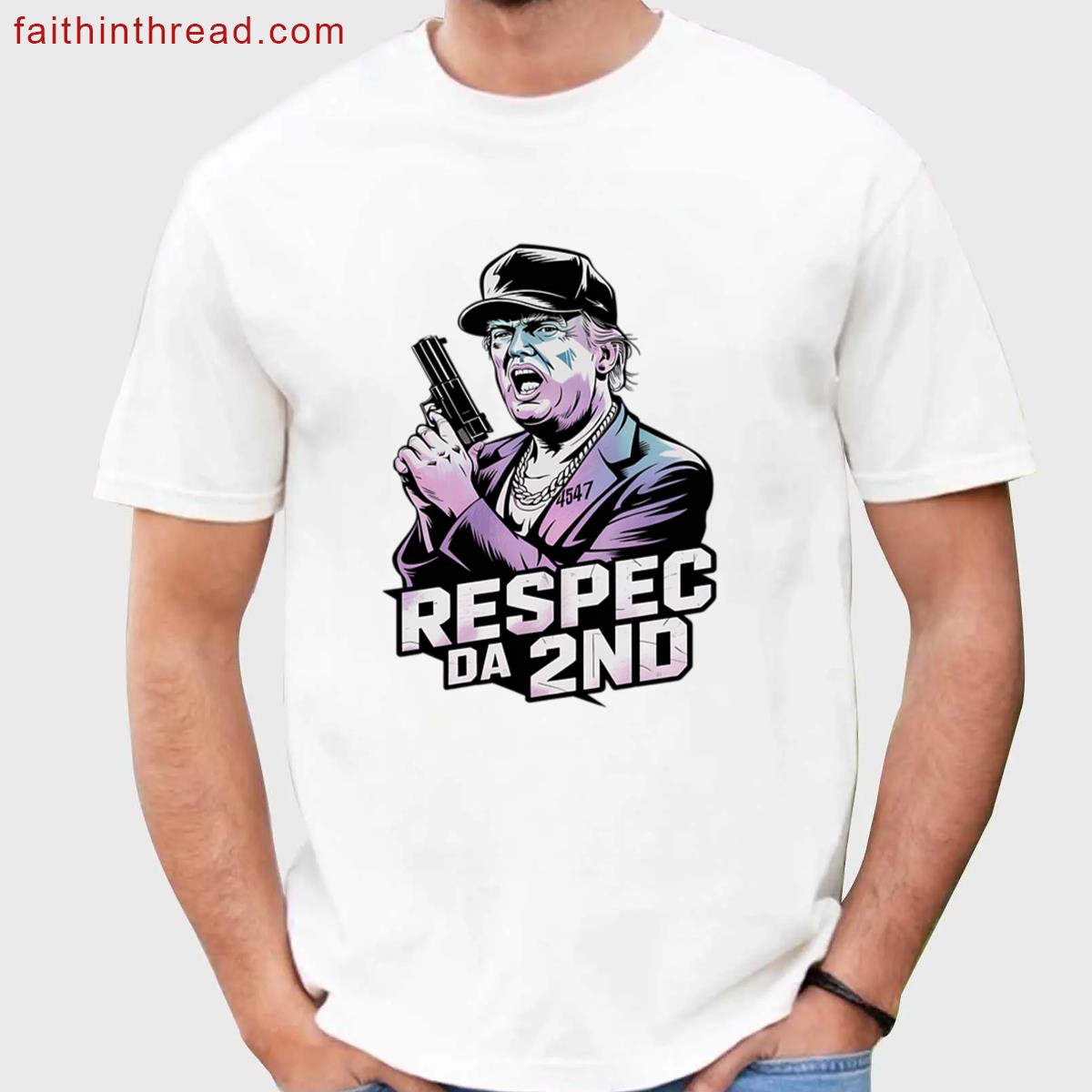 2nd Amendment Trump Respect Da 2nd Graphic – Copy Shirt