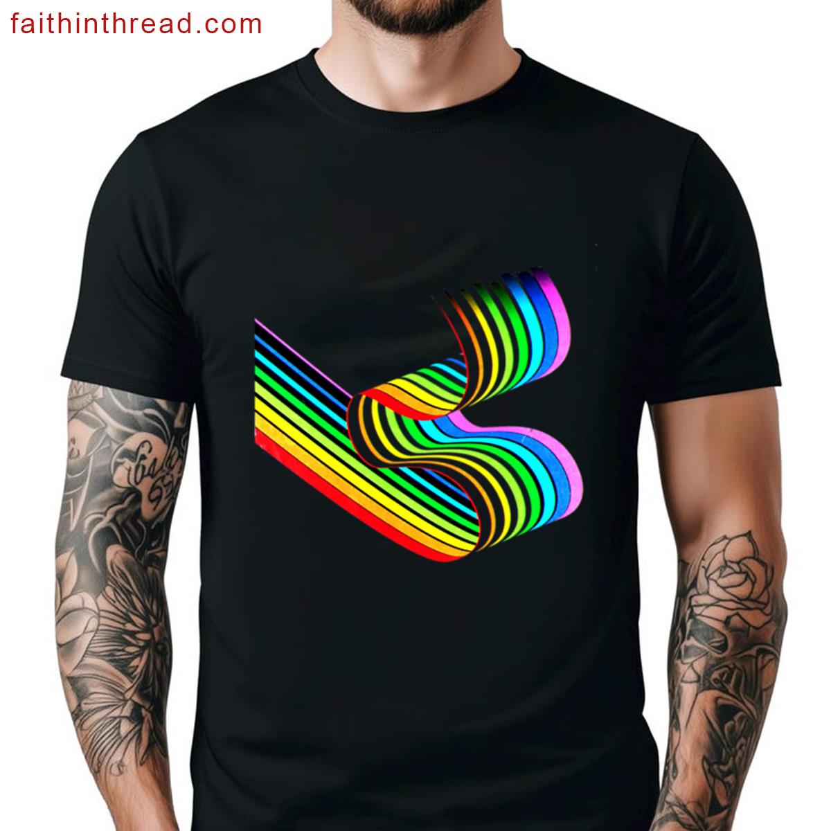 Aphex Twin Rainbow Shirt