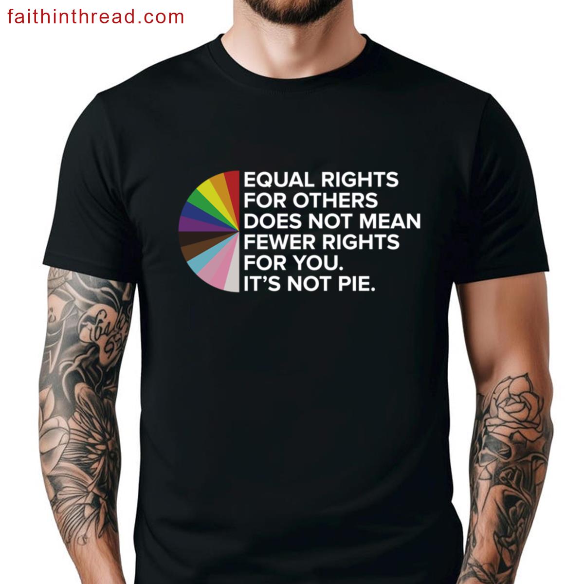 Equal Rights Lgbtqia Pride Awareness Inclusivity Ally Shirt