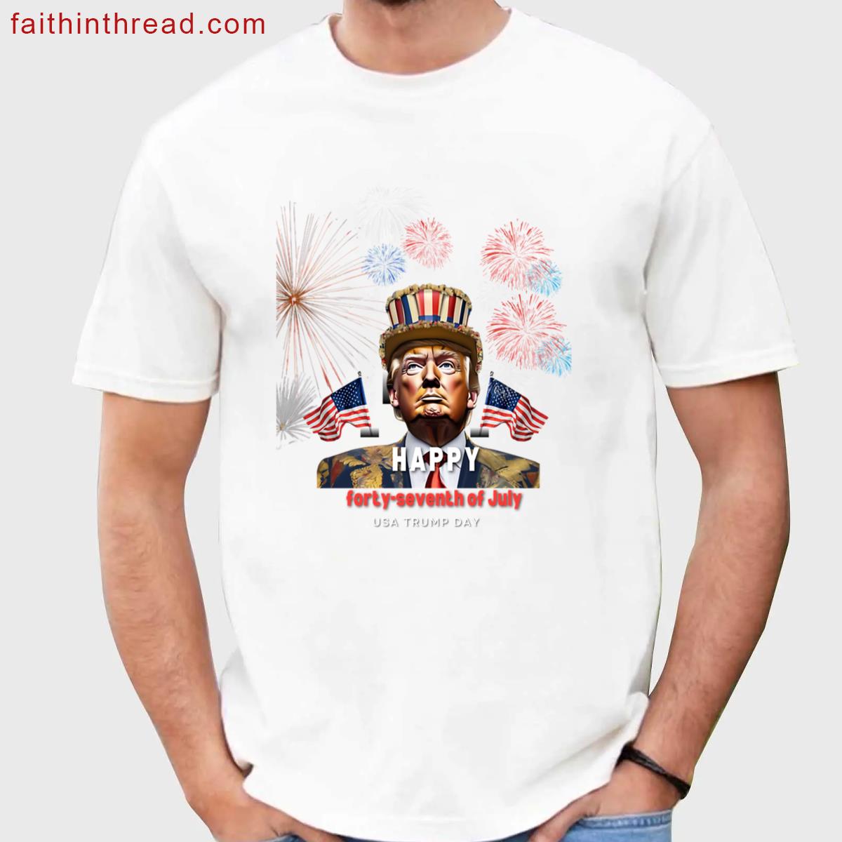 Happy 4th Of Julyindependence Daytrump Shirt