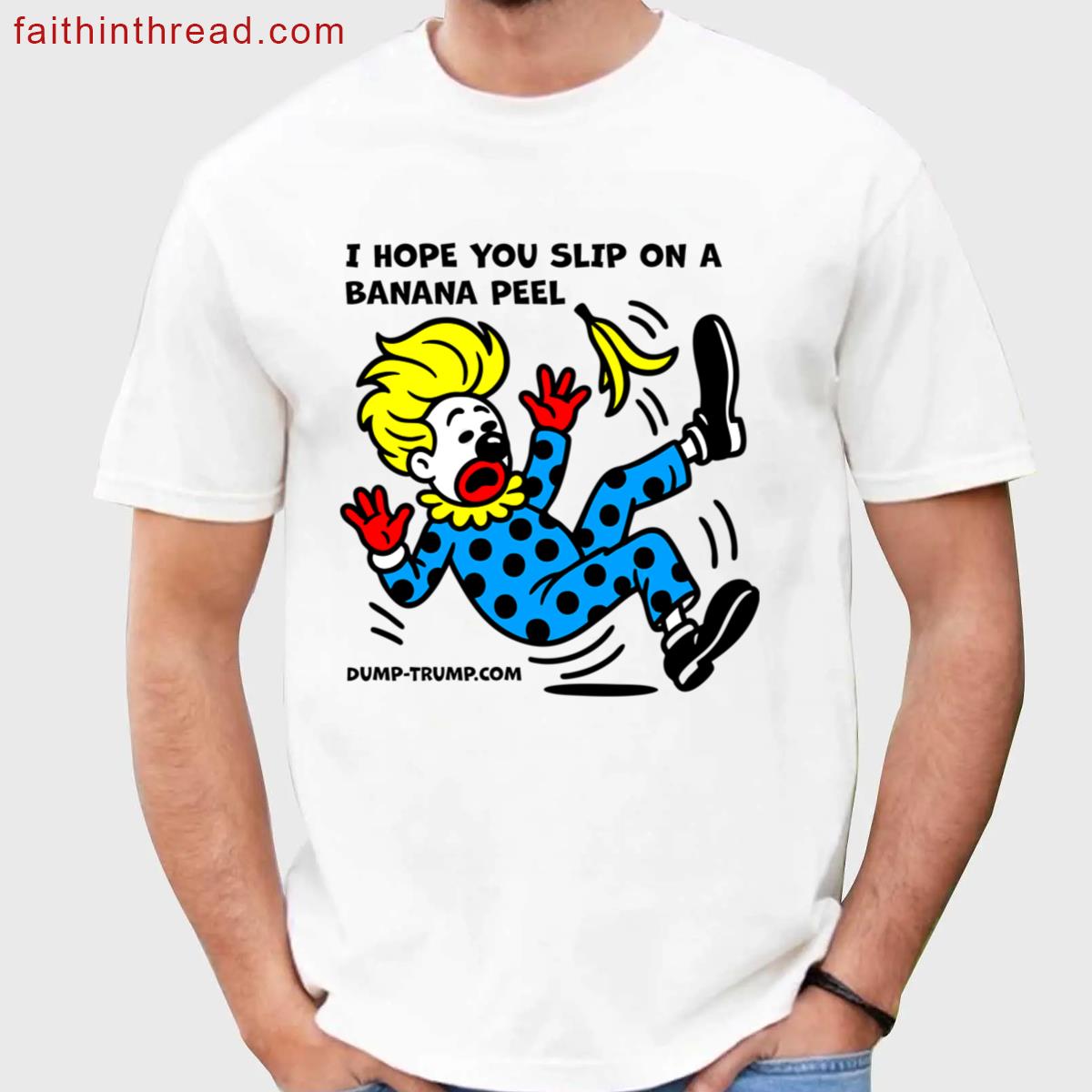 I Hope You Slip On A Banana Peel Oversized Shirt