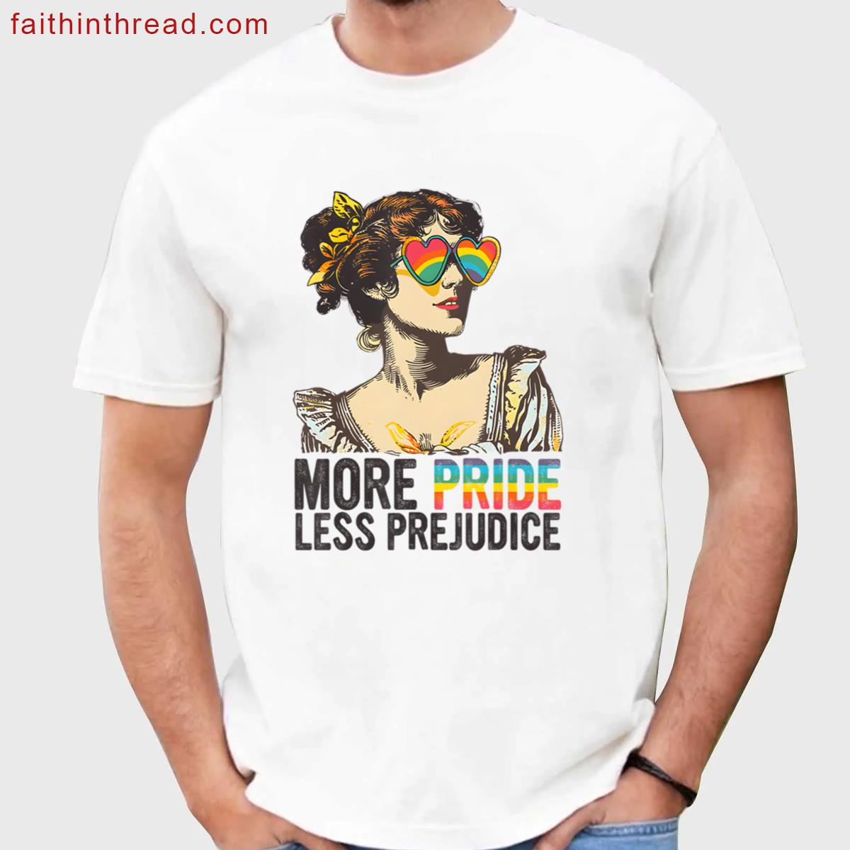 More Pride Less Prejudice Lgbt Pride Month More Pride Shirt