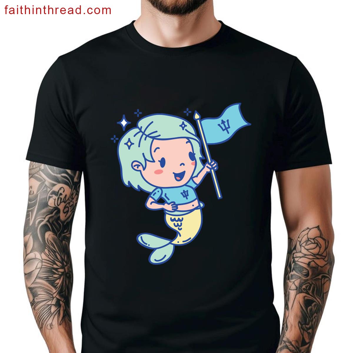 Patriotic Mermaid Shirt