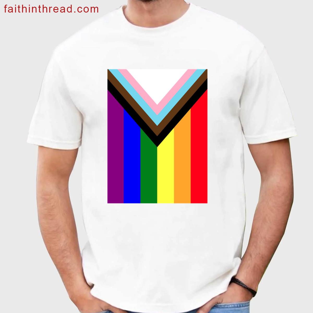 Progress Pride Flag Shirt