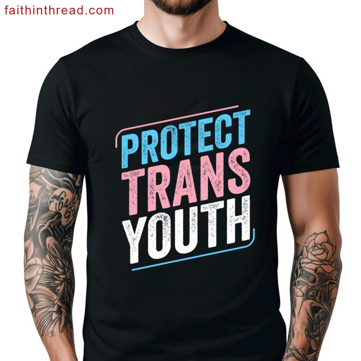 Protect Trans Youth Trans Pride Transgender Lgbt Shirt