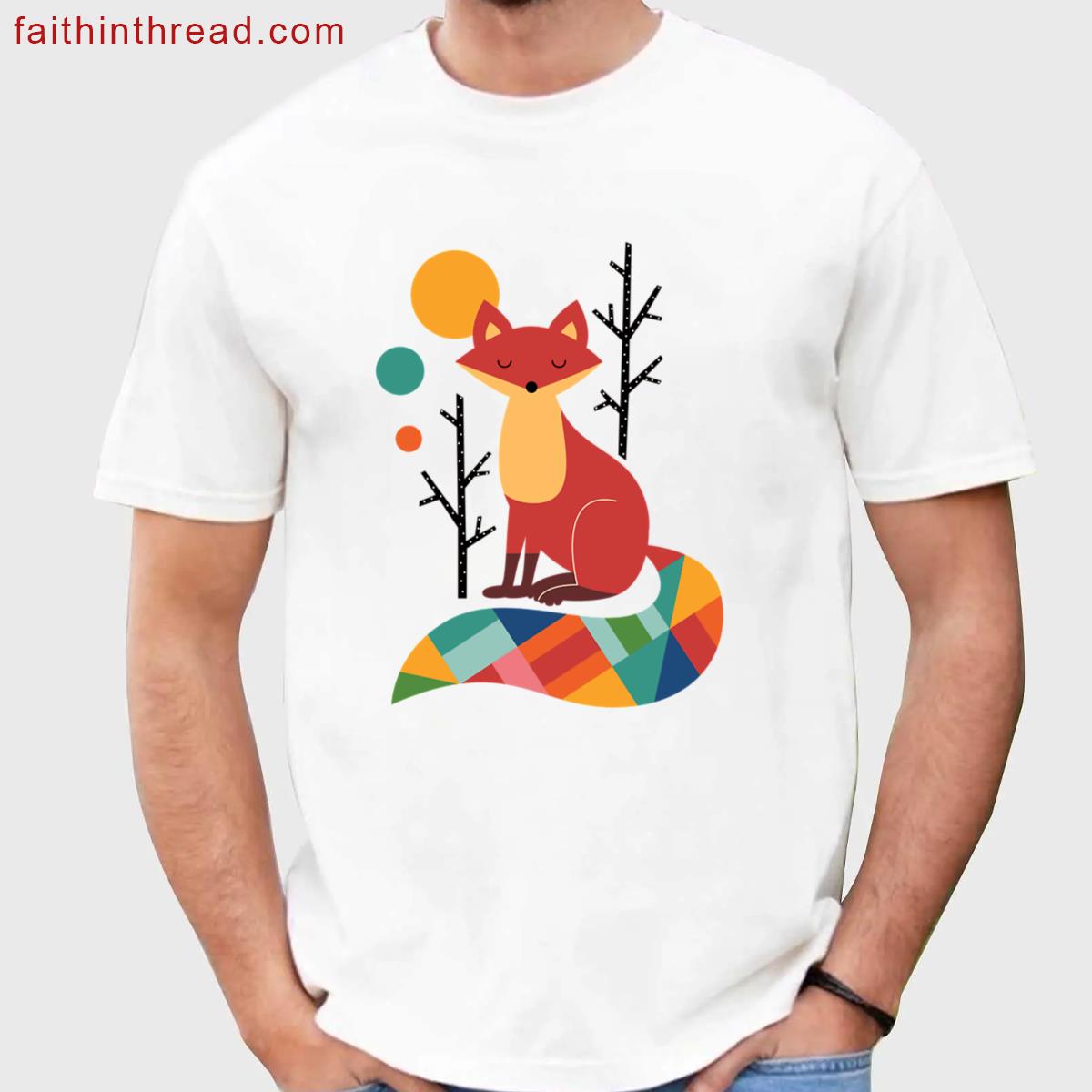 Rainbow Fox Shirt