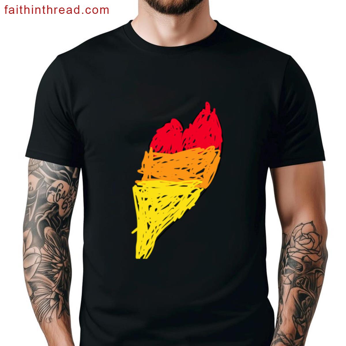 Rainbow Heart Shirt