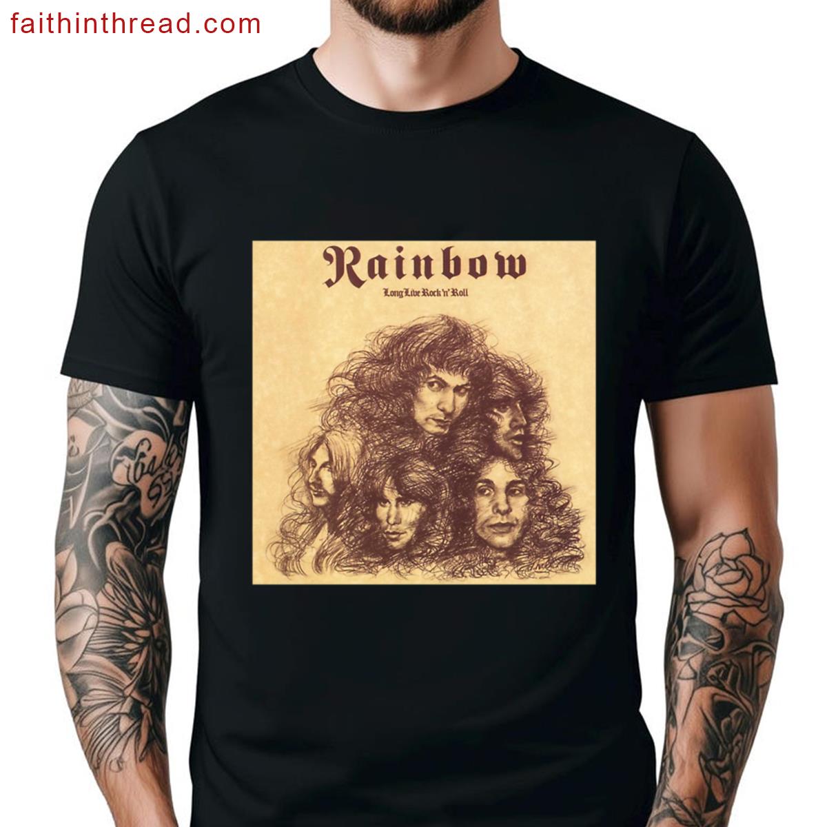 Rainbow – Long Live Rock N Roll Album 1978 Shirt