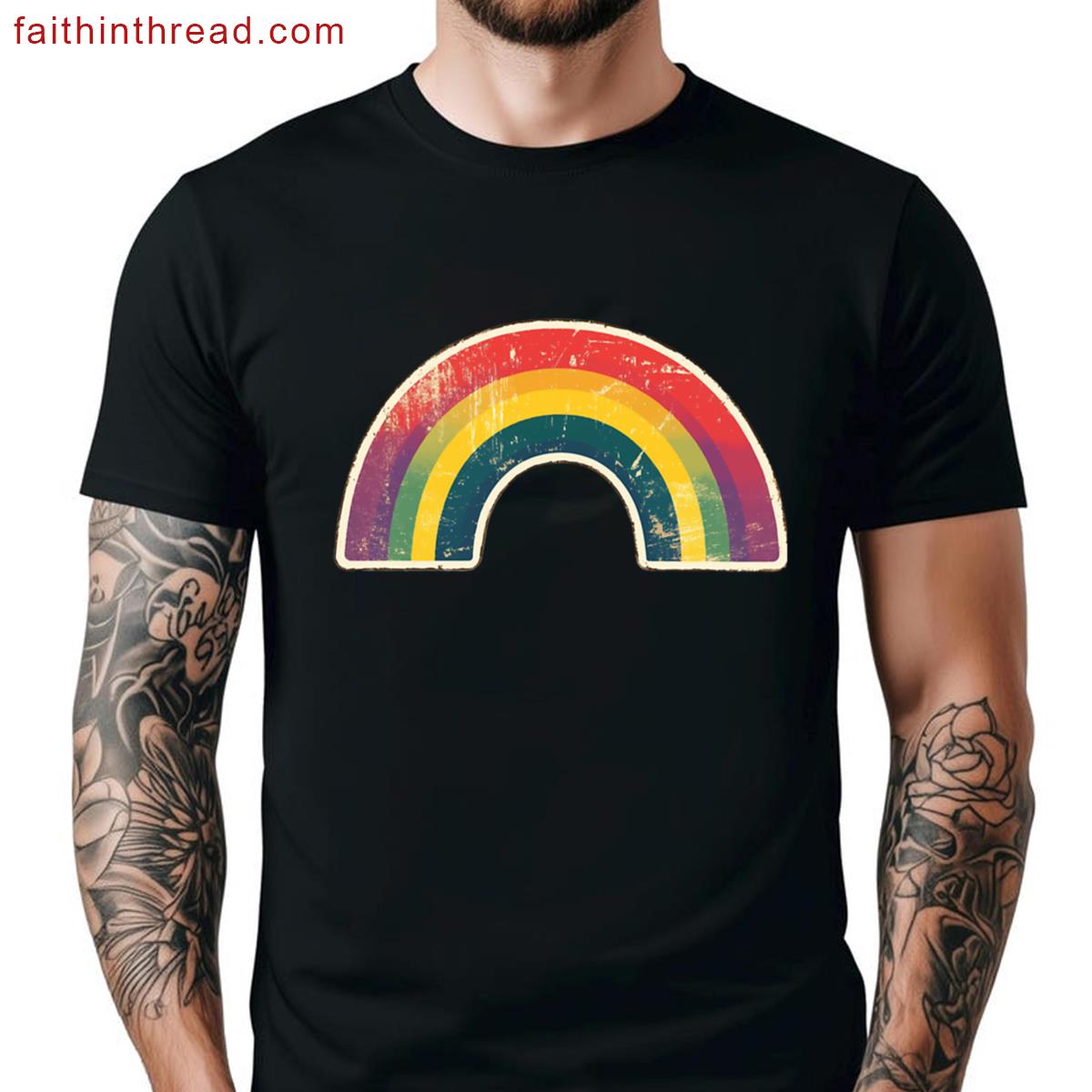 Retro Rainbow Shirt