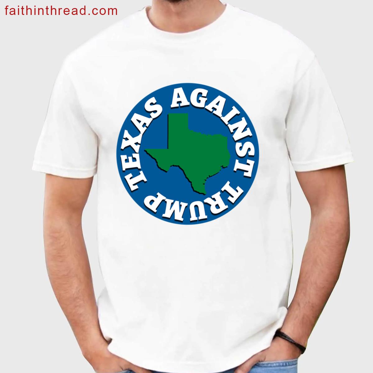 Texas Against Trump Oversized Shirt