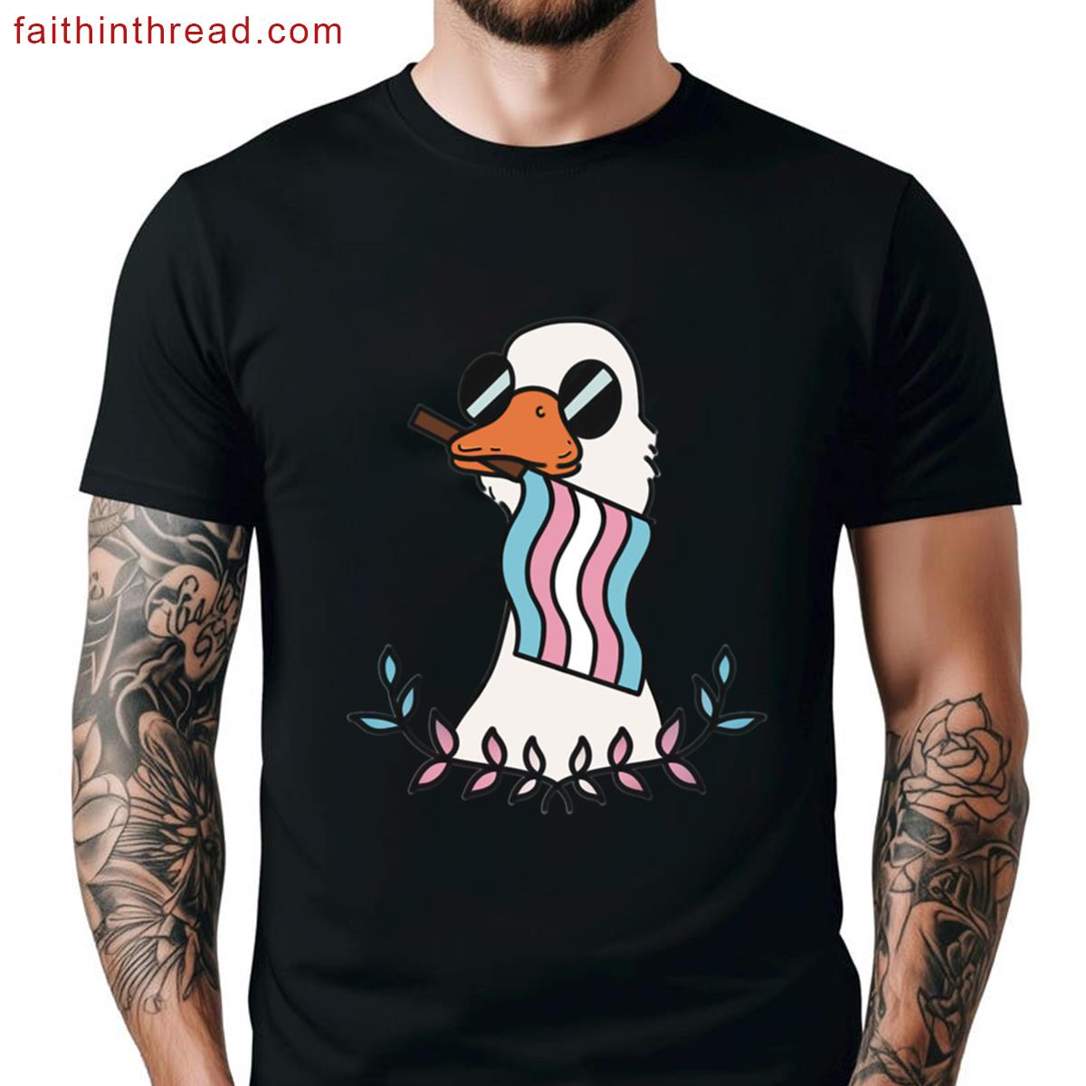 Trans-cendent Goose Shirt